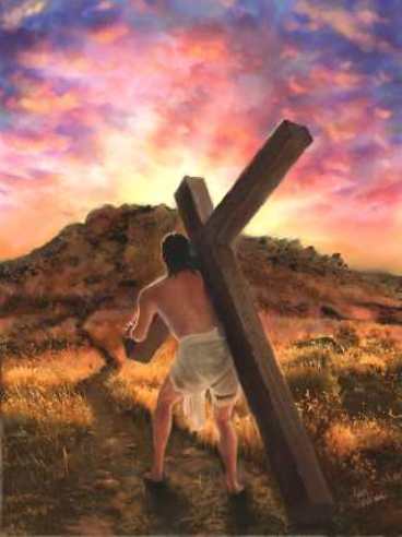 images of jesus on cross. Jesus and cross on Calvary