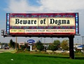 Beware of dogma ffrf billboard.JPG