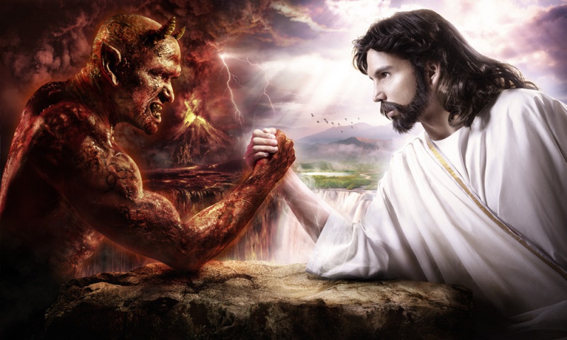 File:Jesus arm wrestles satan.jpg